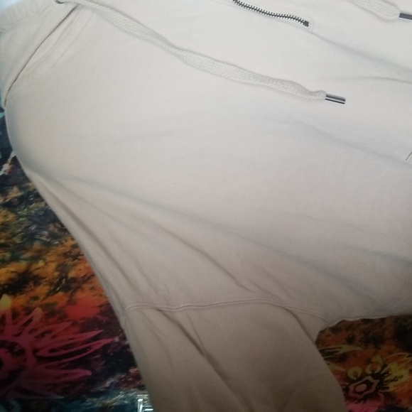 Aerie Sandalwood Oversized Quarter Zip Hoodie Sz L - Picture 6 of 9